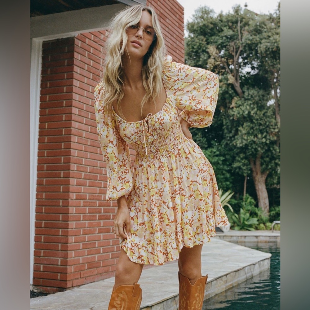 L* SPACE NWT CASSIDY COVER UP MINI DRESS